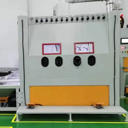 高效生產,從箱體手動噴砂機開始,提升零部件質量